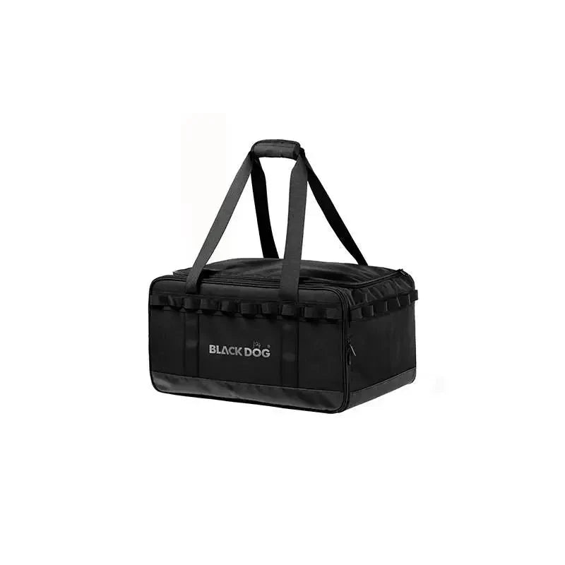 30L Camping Storage Bag Heavy-Duty Gear Black-0