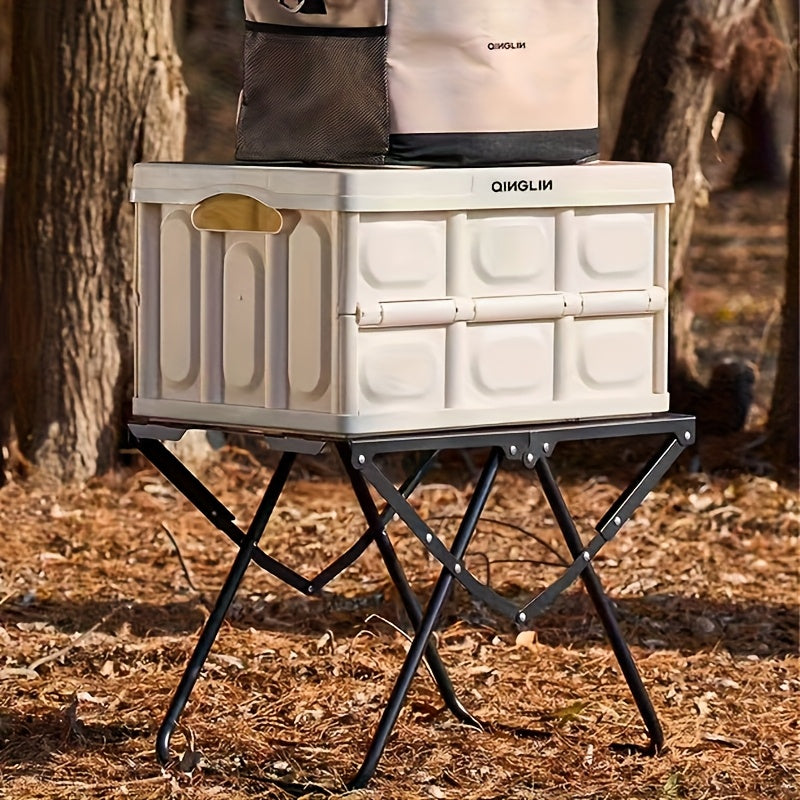 Camping Table with Grill Outdoor Gear-2